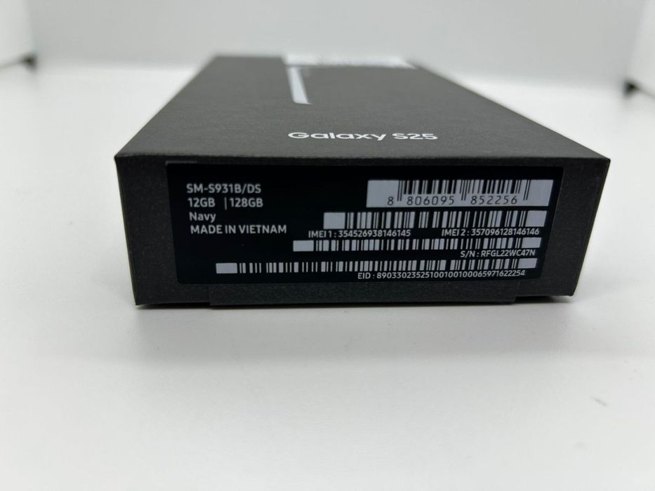 Samsung Galaxy S25, Dual SIM, 12GB RAM, 128GB, 5G, Navy -D-