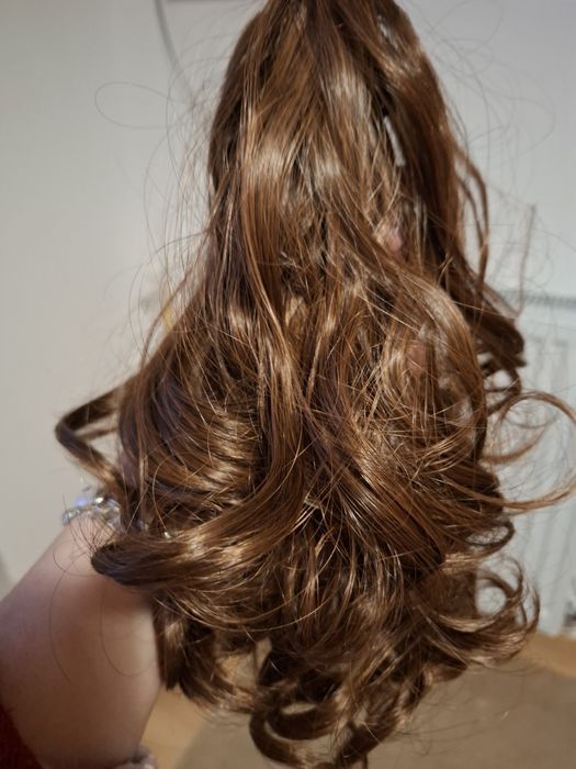 Extensie  din păr sintetic cu clips