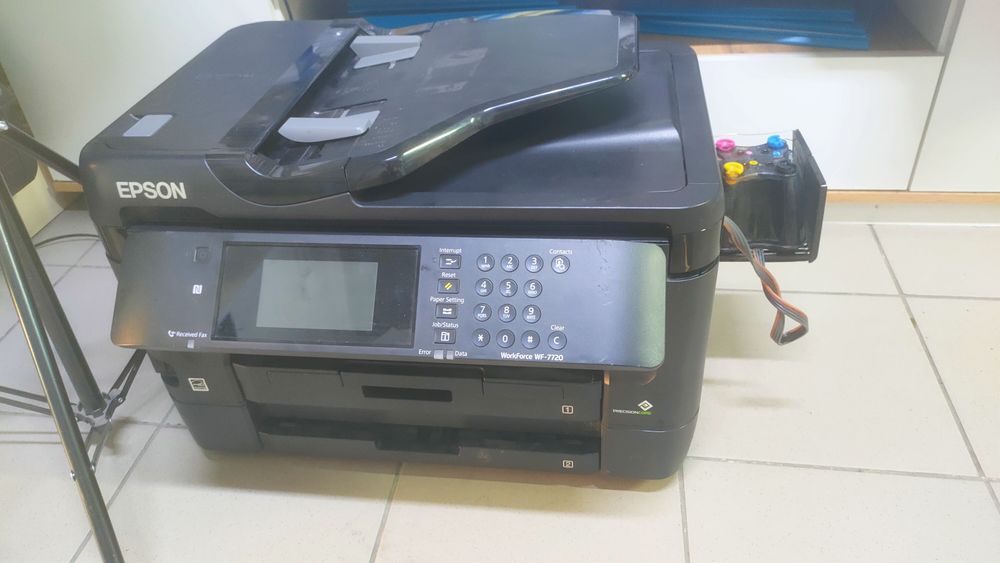 Эпсон  A3 Worcforce 7720 в хорошем состоянии