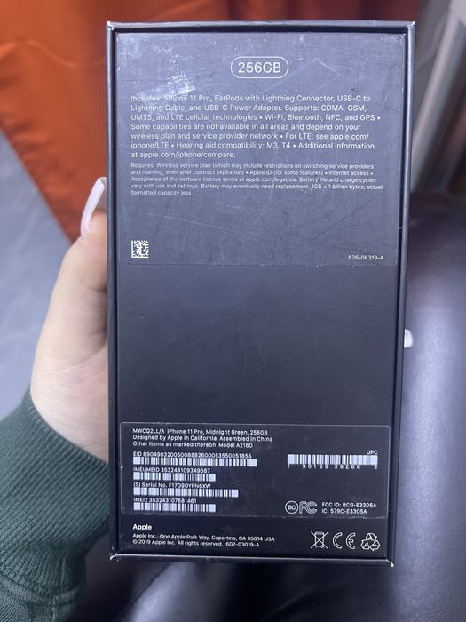 Iphone 11pro/256gb