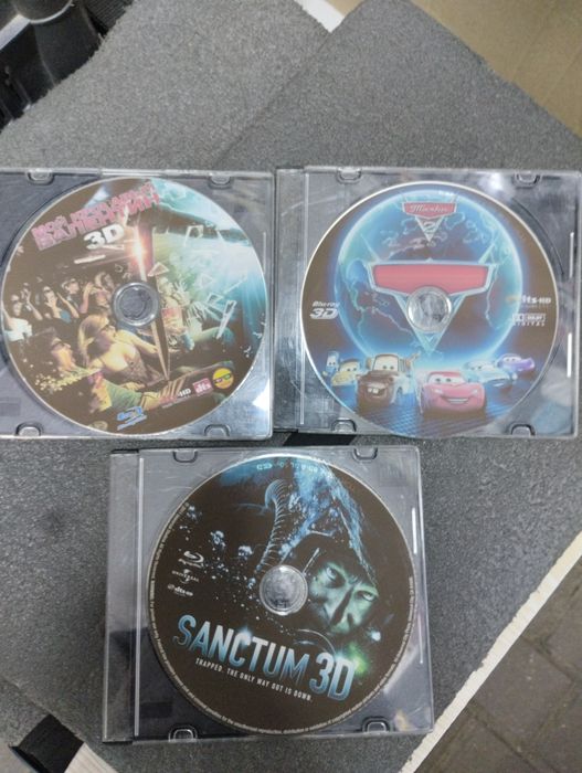Три blu-ray диска двухслойный формат