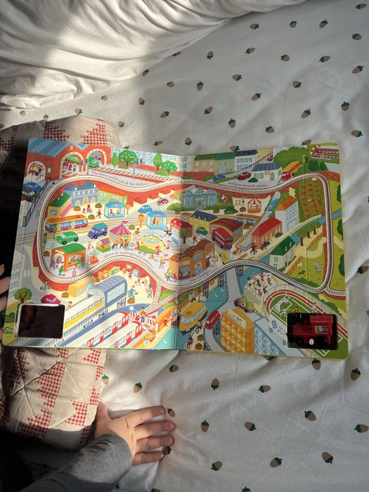 Carte usborne wind-up train