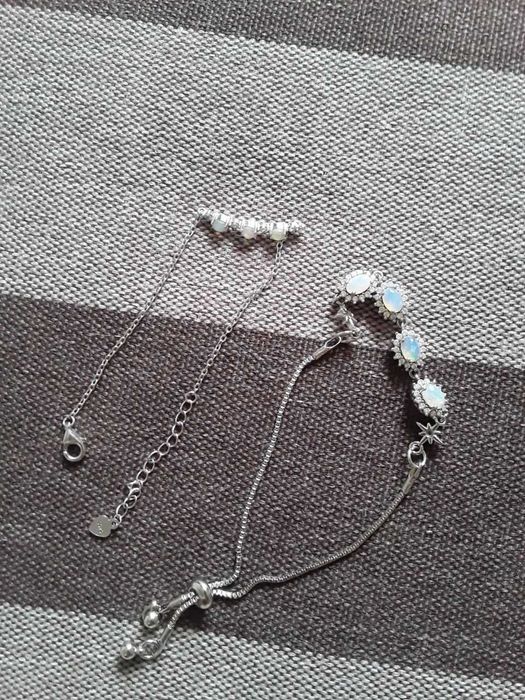 Браслет с опалами натуральными