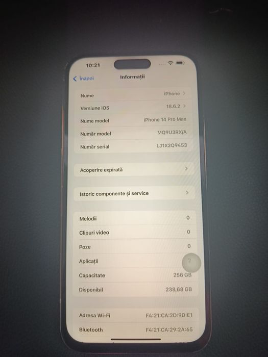 iPhone 14 pro max 256 gb