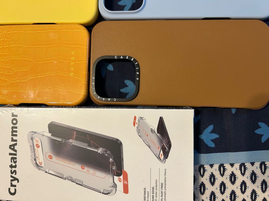 Huse iphone 16 pro max+pack 2 sticle securizate ecran