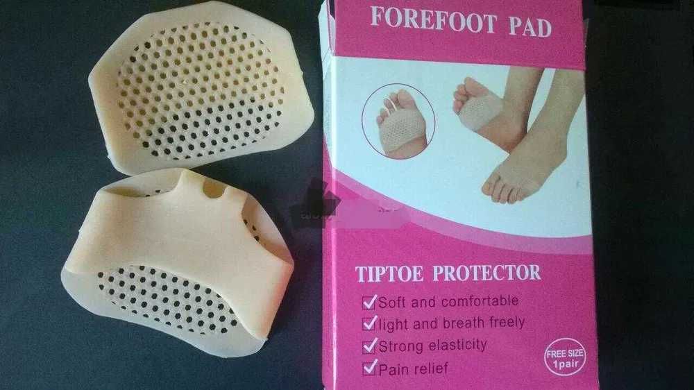 Меки силиконови ортопедични стелки,подложки за възглавничките на крака