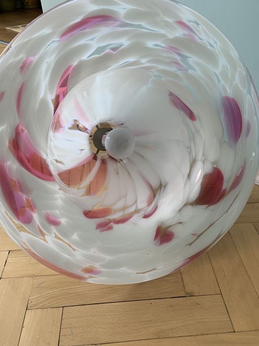 Полилей от цветно стъкло / 70-те