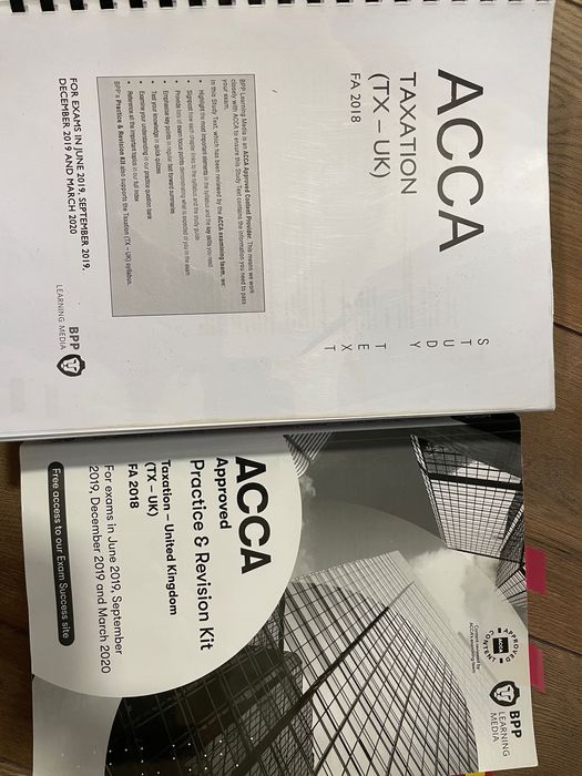 ACCA учебници и учебни тетрадки