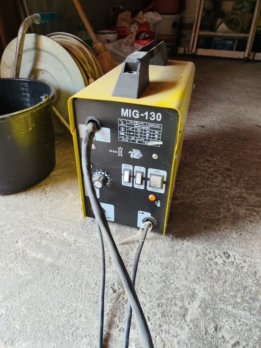 Aparat de sudura MIG 130 , sudură cu sârmă flux fara gaz