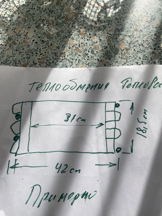 Теплообменик для котла теплоросс б/у