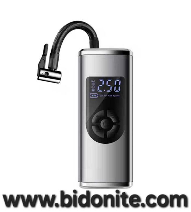 Компресор за гуми , Акумулаторен компресор, преносим батерия 6000 mAh