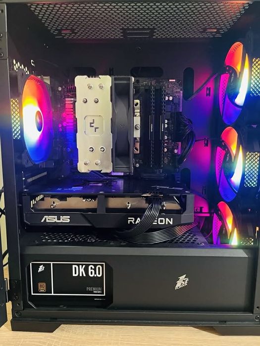 Компютър Ryzen 5 5600, RX 6600