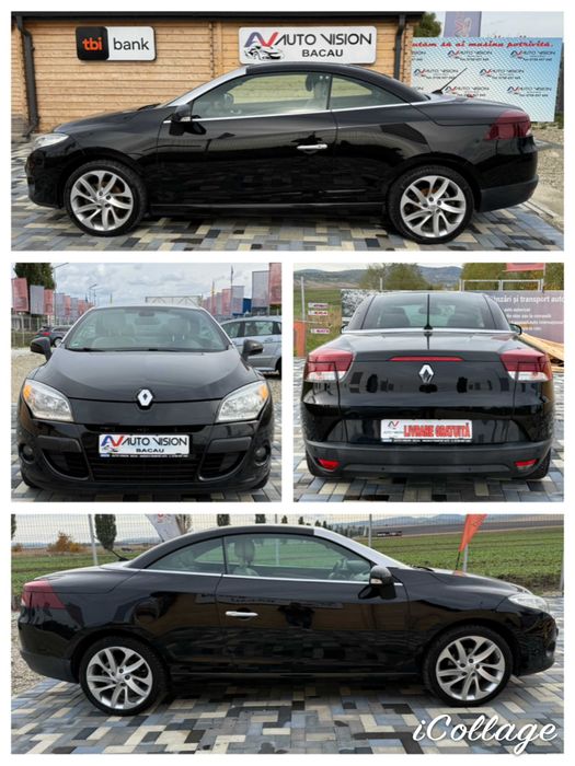 *RATE*Renault Megane Cabrio 1.4Benzina 130CP 2011 Piele NAV E5 RO!