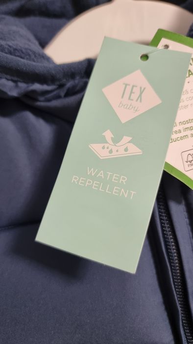 Geaca copii impermeabila nou