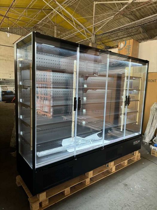Vitrina Frigorifica Supermarket Danemarca/ Full Glass ECO/ 2.57m/ NOU