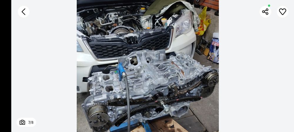 Ремонт  автомобилей Subaru .