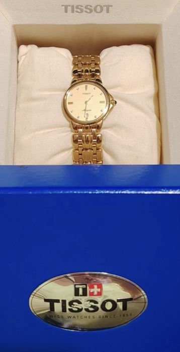 Дамски часовник Tissot  Marquise 18 карата златно покритие.