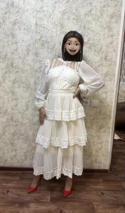 платье новое очень нежное