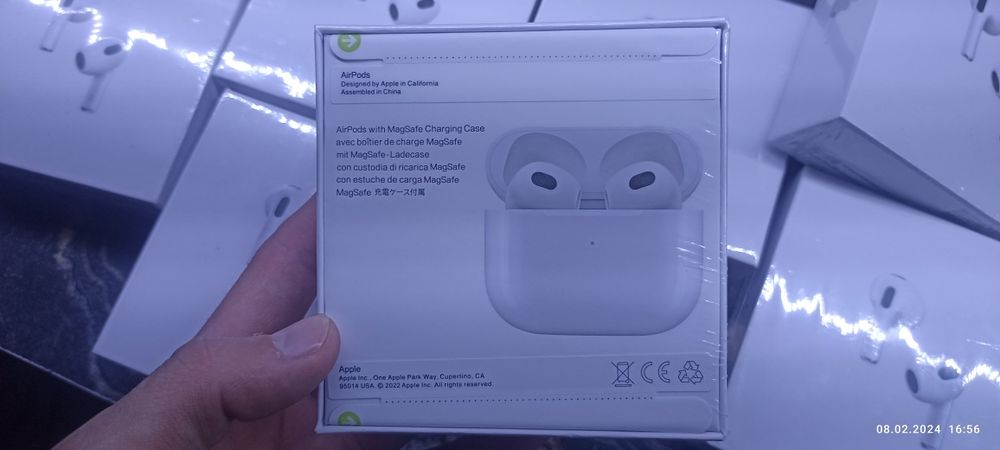 Airpods yangi hali ochilmagan