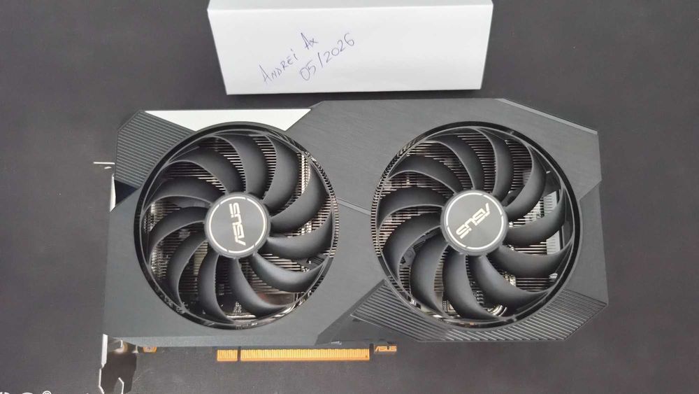 Placă video ASUS Radeon RX 6650 XT DUAL O8G 8GB GDDR6