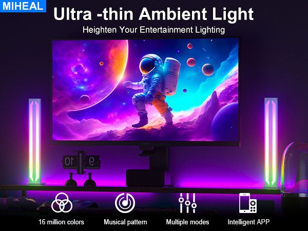 Подсветка игрового стола, Подсветка ТВ и домашнего кинотеатра