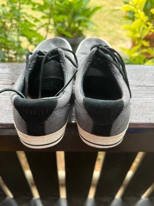 Pantofi Polo Ralph Lauren Vaughn-NE negri, mărimea 40