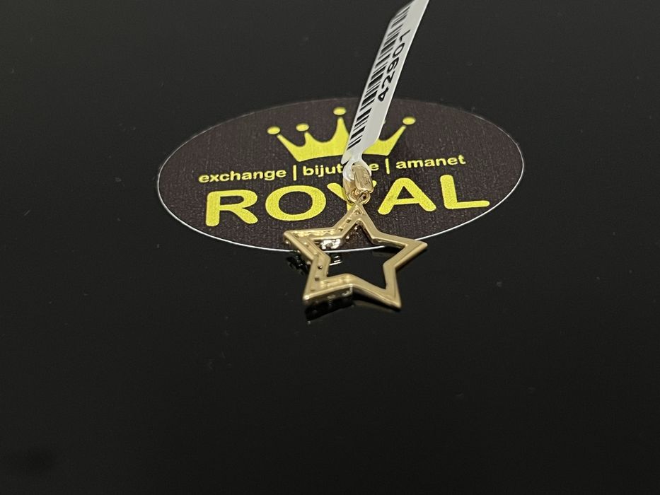 Bijuteria Royal CB : Pandant aur nou 14k 1,07gr