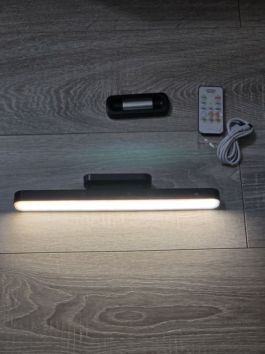 Lampă LED pentru dulap/bucătărie, wireless, cu telecomandă și baterie