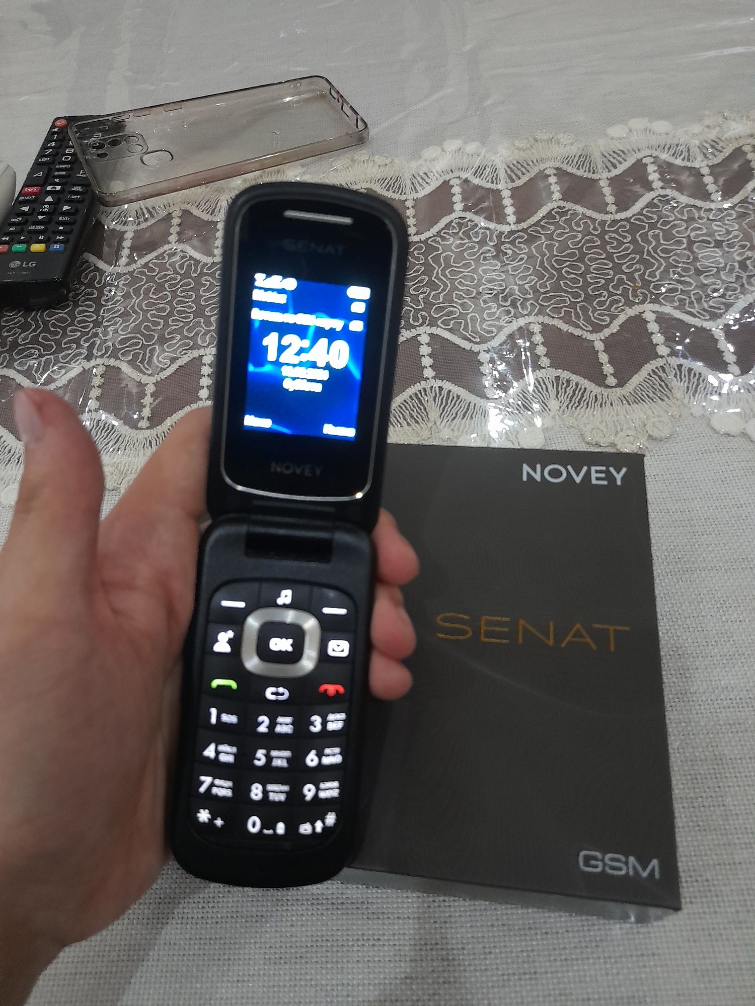 Senat Novey GSM (black): 500 000 сум - Мобильные телефоны Ташкент на Olx