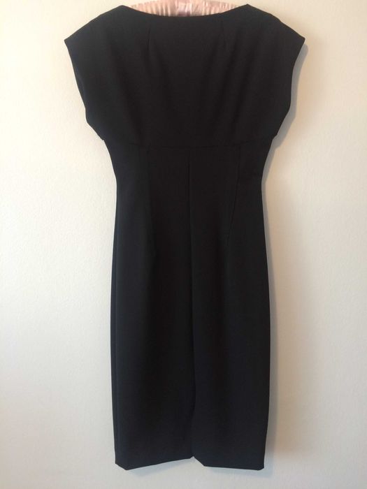 Rochie midi eleganta mulata neagra Zara XS