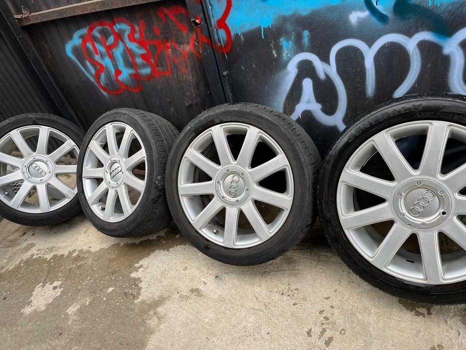 vând jante audi cu tot cu anvelope
