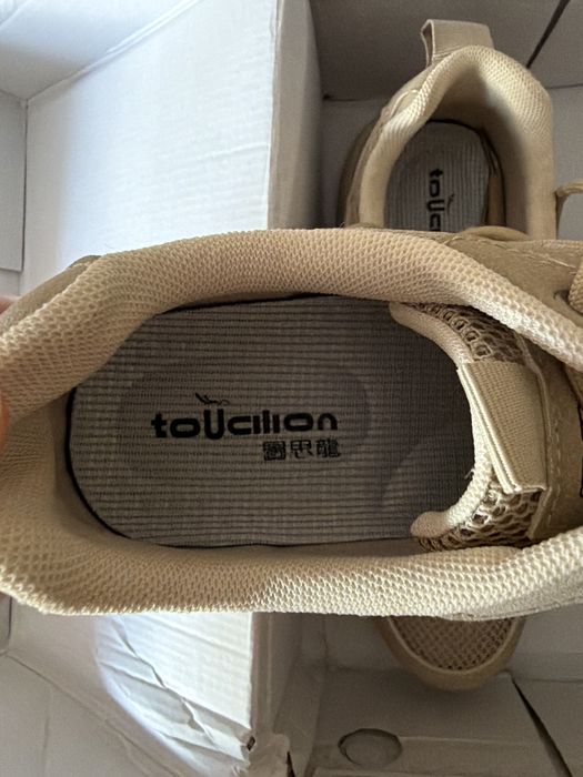 Кроссовки Беж Сетка