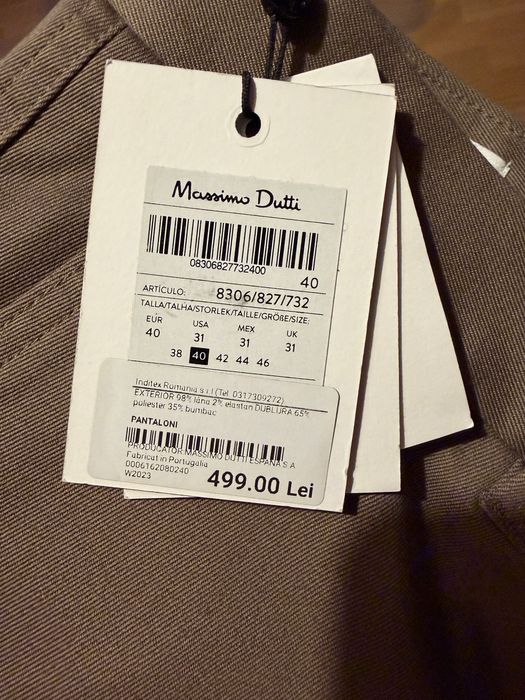 Costum Massimo Dutti STUDIO