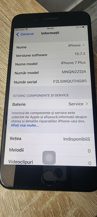 Spate mijloc iPhone 7 plus