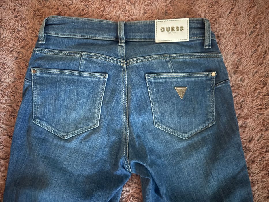 Дънки Guess skinny mid Curve X