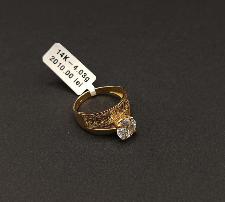 Inel damă Aur 14k/585    4,03gr