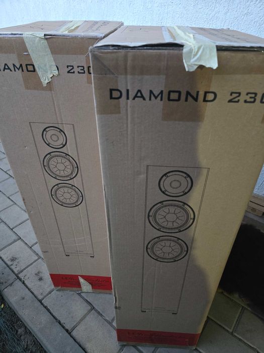 Boxe de podea Wharfedale Diamond 230 White