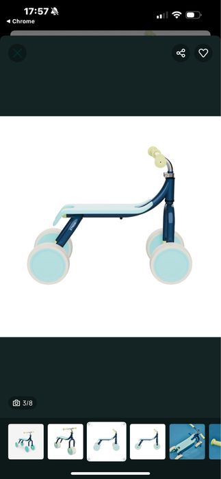 Bicicleta Echilibru Decathlon