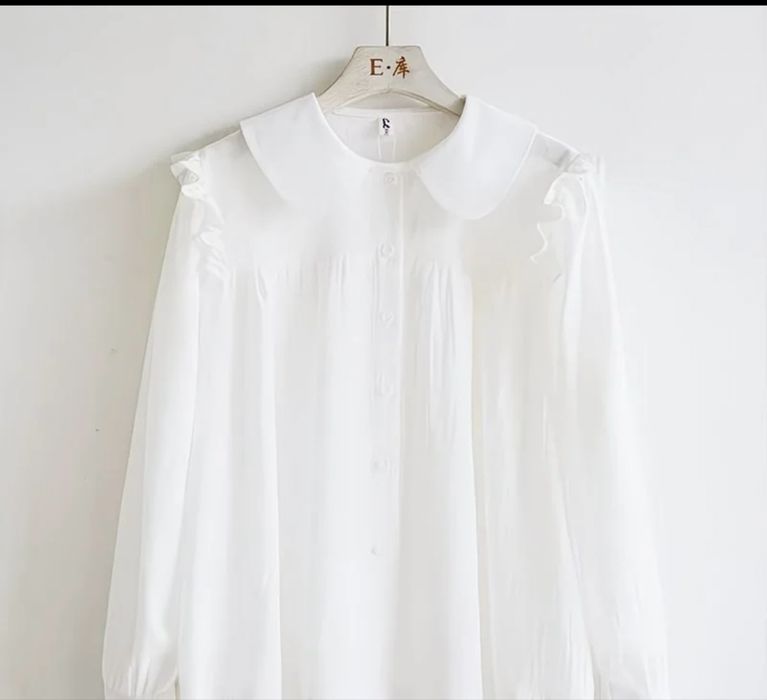 Белая рубашка красивая