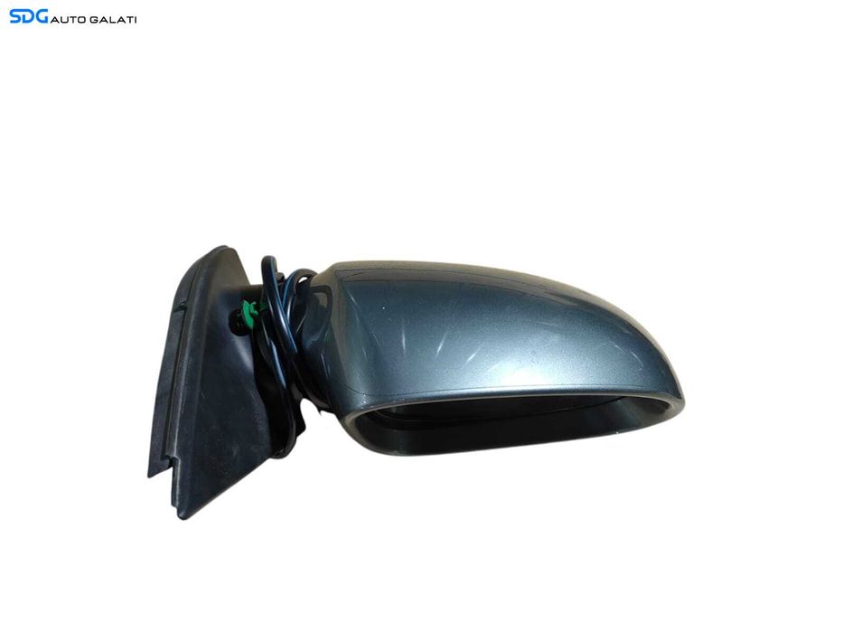 Oglinda Dreapta Electrica Fara Pliere Rabatare Electrica cu Semnalizare Verde Verzui Volkswagen Passat B6 2005 - 2010 [LR0572]