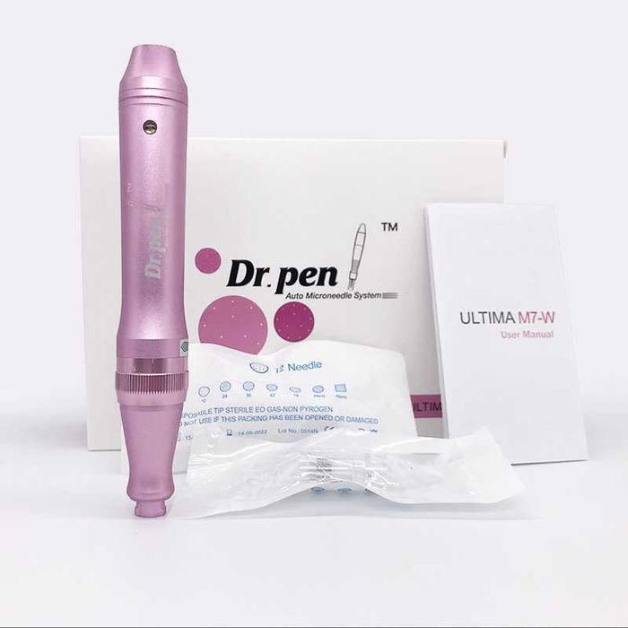 Dr. Pen Ultima M7-W, Dermapen, Безжичен, Микронидлинг, Против бръчки, Премахване на петна, Уред за мезотерапия