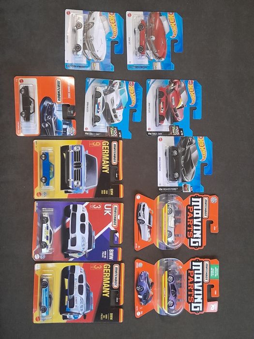 Hot Wheels , Matchbox , Greenlight нови метални колички 1/64