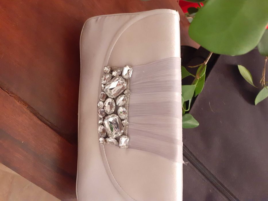 PLIC de satin cu CRISTALE