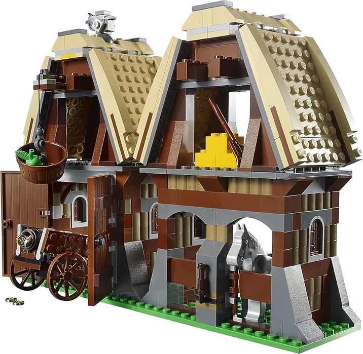 LEGO 7189 Mill Village Raid Lego Kingdoms Lego Castle