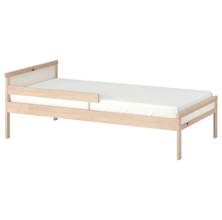 Pat copii Ikea, 70x160 cm, cu saltea