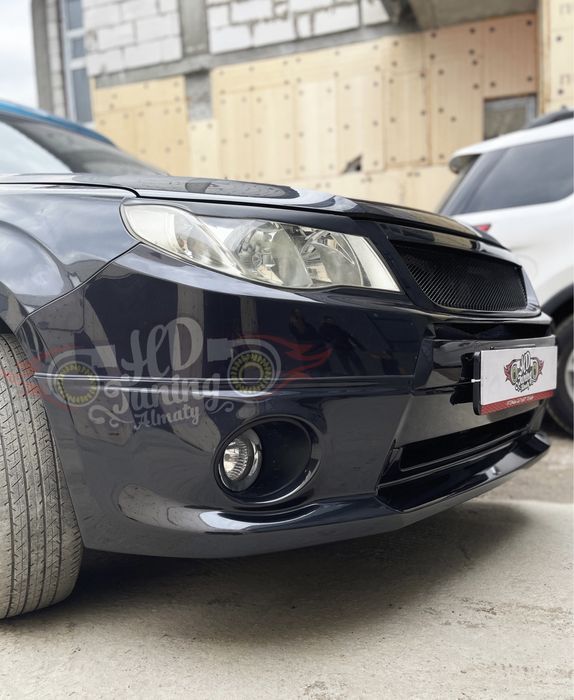 Губа на передний бампер Subaru Forester SH