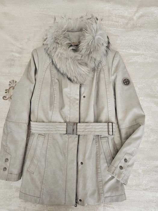 Кожено зимно яке Kensol