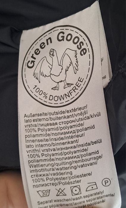 Geaca iarna femei Alba Moda cu guler blana si captusita cu puf de gasc