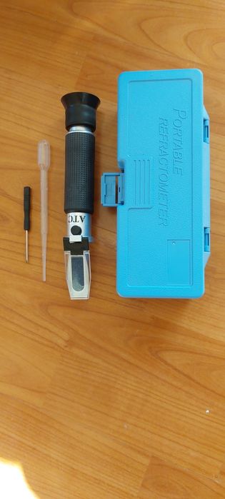 Рефрактометър за алкохол 0-80 %