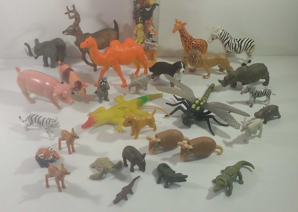 Лот пластмасови/гумени животни, анатомично-коректни